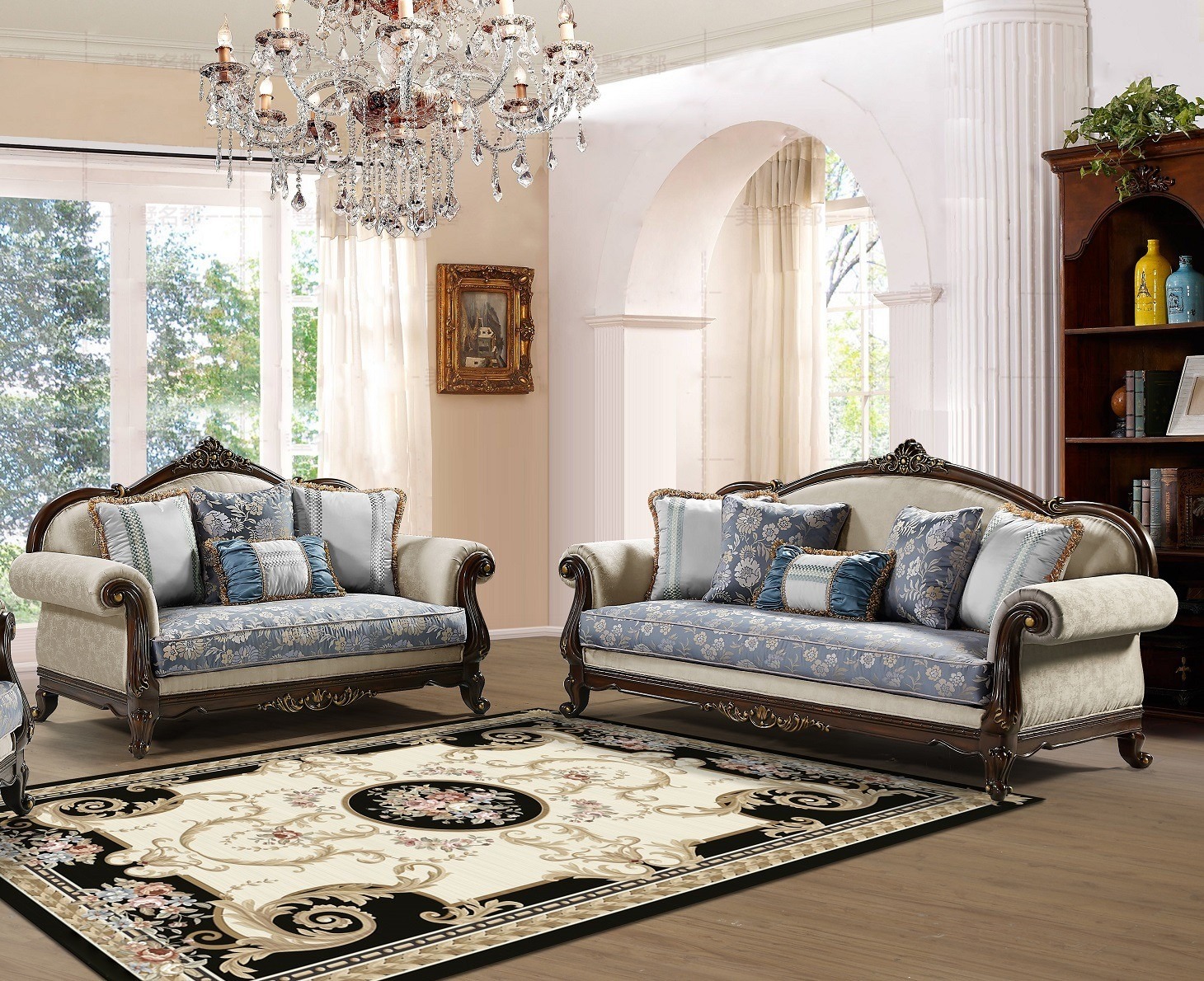 SOFA SETS 1202 Komplet wypoczynkowy LAURA